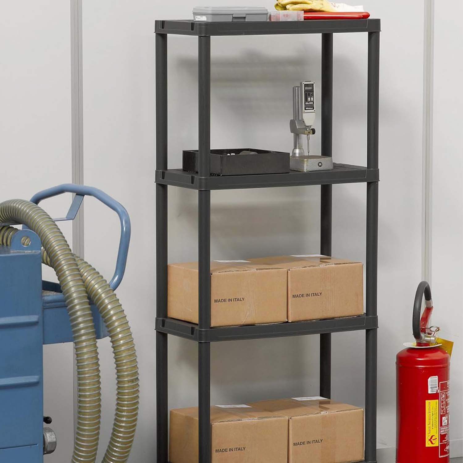 Scaffale Toomax Universal Vent 63 - 4 Ripiani 60x30x138 cm foto 6